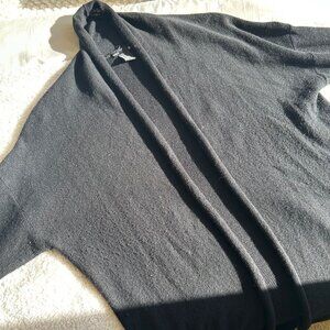 H&M Open Front Black Cardigan